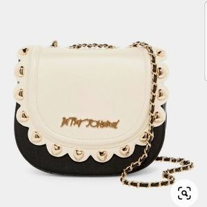 Betsey Johnson wavy Days Faux Leather Crossbody